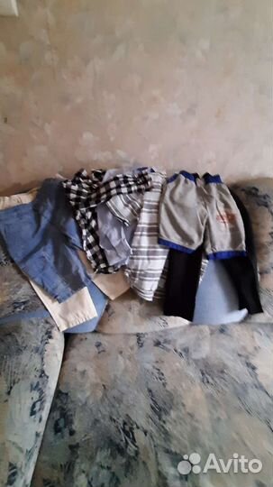 Вещи пакетом на мальчика 92 98
