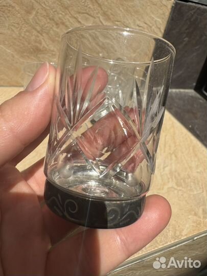 Рюмки с металлическим дном