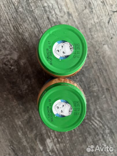 Мясное пюре gerber