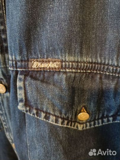 Рубашка мужская джинсовая Wrangler