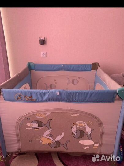 Манеж детский складной