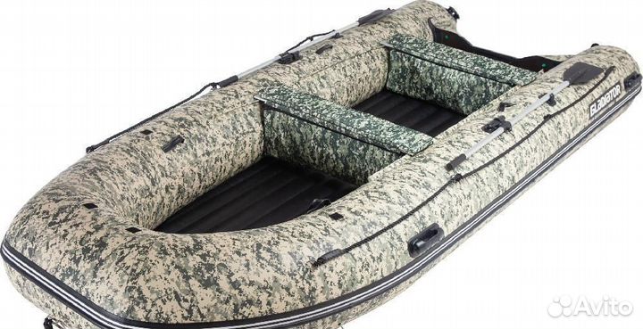 Надувная лодка gladiator E450PRO