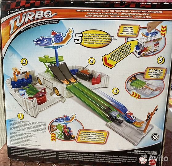 Трек игрушка mattel