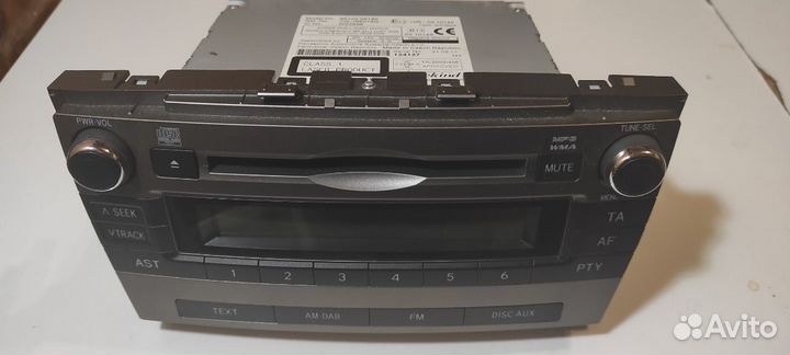 Автомагнитола Toyota Avensis e27