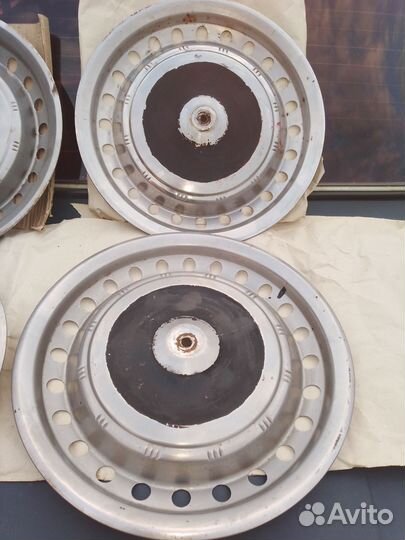 Колпаки колесные, нержавейка, оригинал Газ- Волга