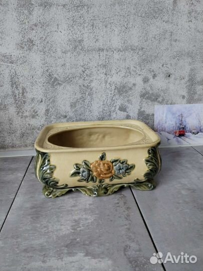 Шкатулка фаянс СССР