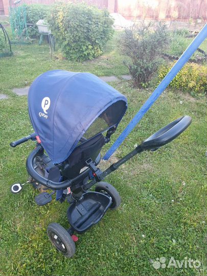 Трехколесный велосипед-коляска складной QPlay rito