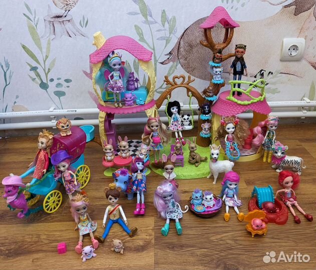 Набор Лесной замок Панда парк и другие куклы