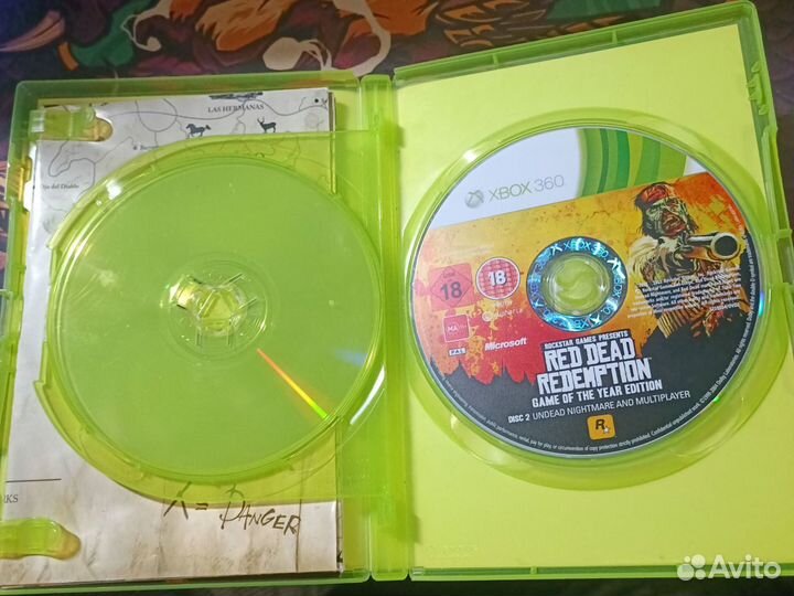 Red dead redemption goty. Xbox 360. Полный набор