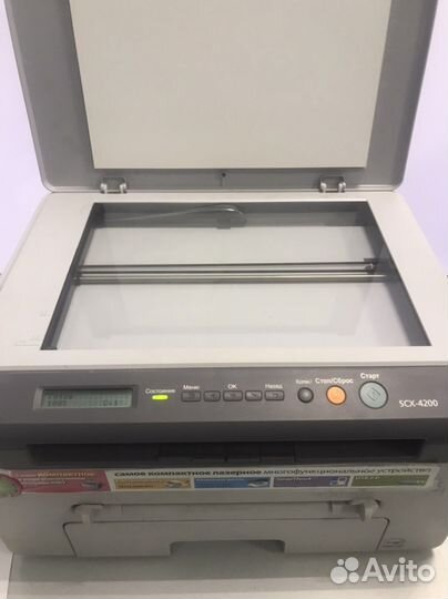 Мфу Samsung scx 4200 лазерное А4 пробег 5000