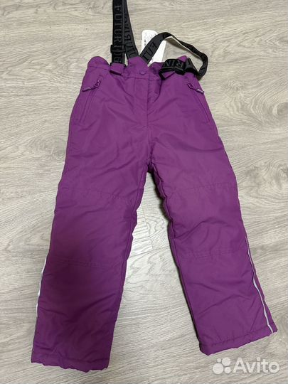 Болоневые штаны детские р122