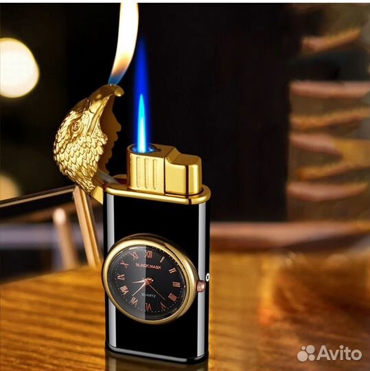 Зажигалка газовая с головой орла