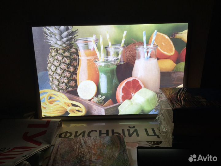 Вывеска, световой короб, штендер