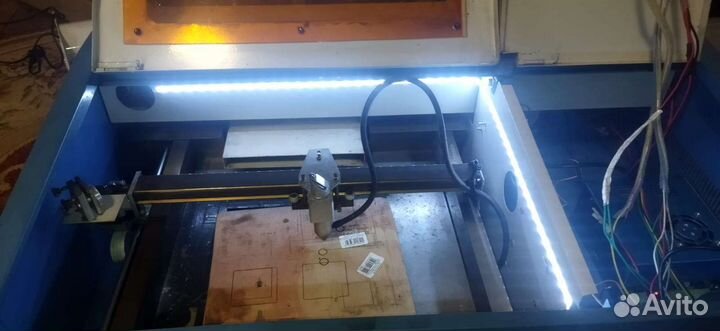 Лазерный CO2 станок halk40mini 3020