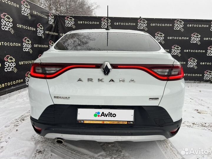 Renault Arkana 1.3 CVT, 2019, 125 990 км