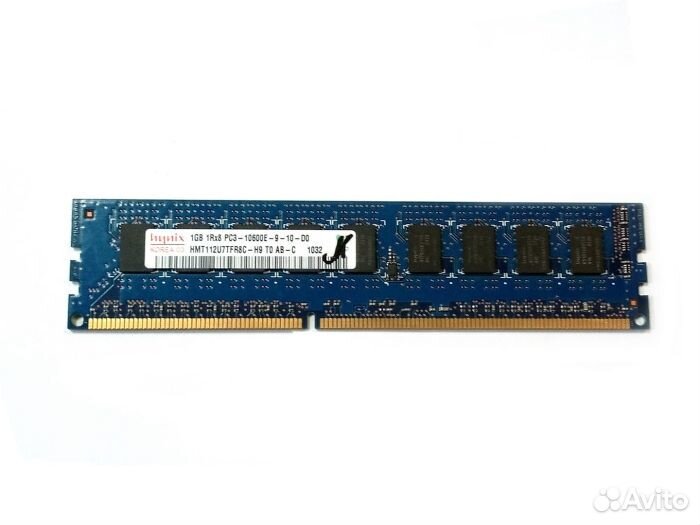 RAM серверная Hynix DDR3 1024Mb PC3-10600E (1333)