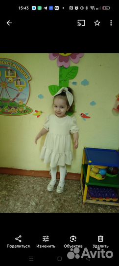Платье для девочки 98