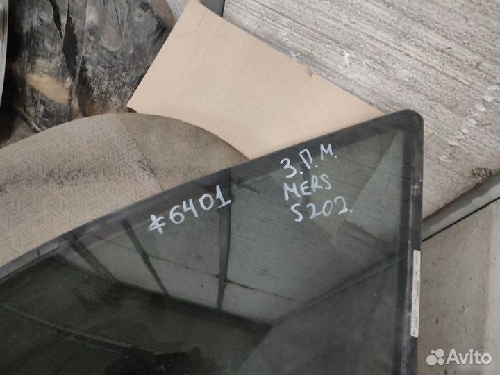 Стекло заднее правое Mercedes C W202 1993-1997