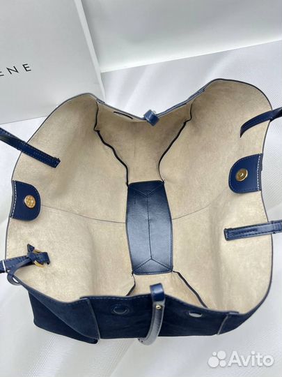 Сумка polene замшевая