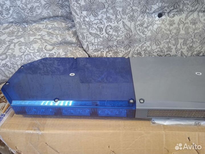 Мигалка светодиодная синяя