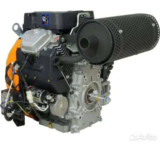 Двигатель Lifan LF2V80F ECC, 31 л.с. 20А ручной и