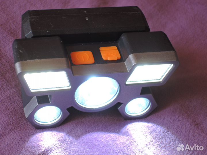 Налобный фонарь аккумуляторный