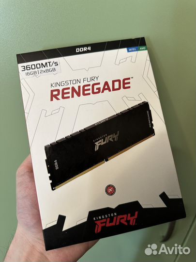 Kingston fury Renegade ddr4 3600 CL16