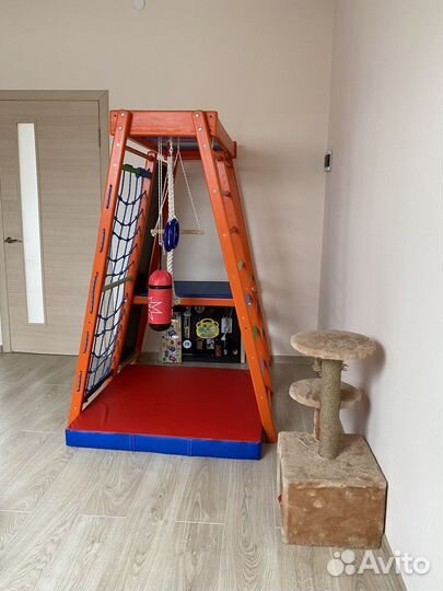 Спортивный комплекс детский деревянный