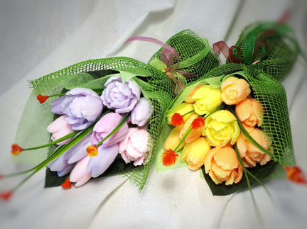 Букеты из мыла ручной работы (м. Щелковская)