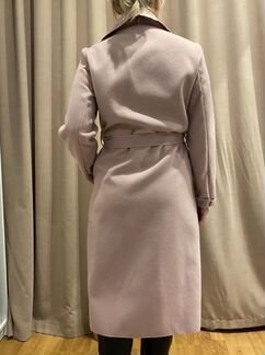 Пудровое пальто новое