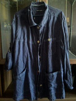 Новый льняной кардиган раз.50-54