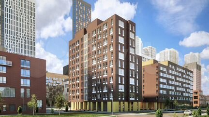 2-к квартира, 58.8 м², 33/53 эт.