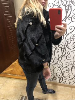 Шуба норковая автоледи поперечка как новая