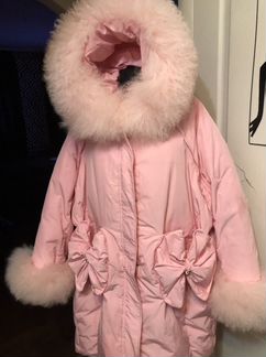 Куртка пуховик Moncler с ламой 56/62