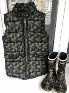 Жилет тёплый для мальчика 146 размер