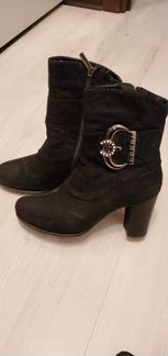 Сапоги зимние кожаные Италия 38 р-р