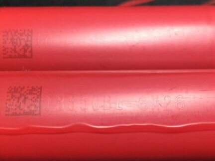 Li-ion батарея Sanyo ncr18650bl 3350mAh 3,7v