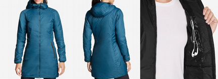 Легкая пуховая парка eddie bauer EverTherm Down