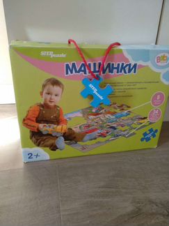 Паззлы Step puzzle машинки