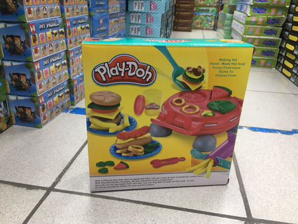 Play-Doh. гамбергеры