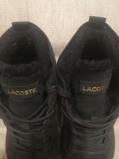 Ботинки полуботинки зимние Lacoste