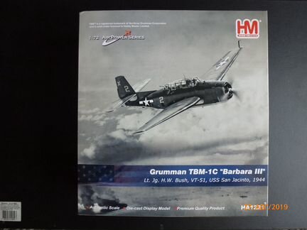 TBF-1C Avenger 1:72 Hobby Master