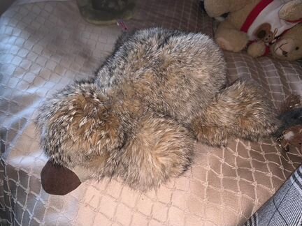 Игрушка из натурального меха