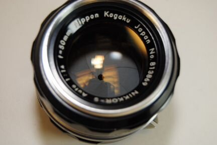 Nippon Kogaku Nikkor S-Auto 50mm 1.4 байонет Nikon