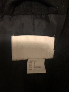 Пальто h&m шерсть + плащ Zara