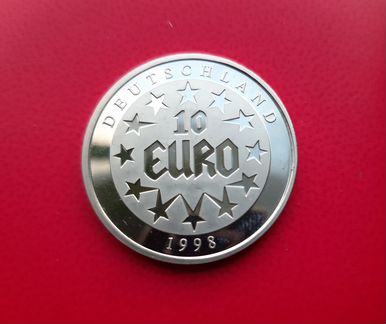 10 euro.(пробник).Deutchland.1998