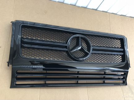 Решетка 63 амг черная Мерседес Гелендваген