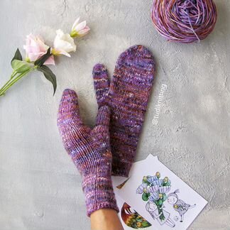 Варежки. Варежки вязаные. Вязаные варежки женские