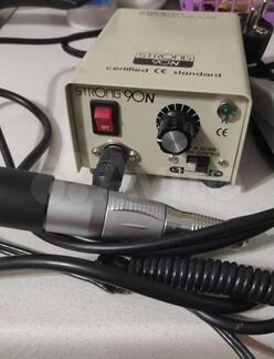 Strong 90N машинка для педикюра с педалью