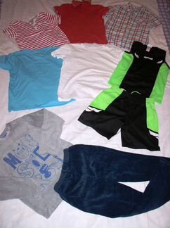 Пакет летней одежды д/м 9-10 лет 135-140 см 9 шт